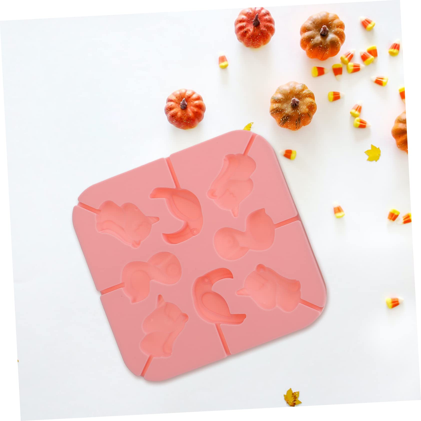 Amosfun 5 Ensembles Moule Flamant Rose Moules À Glaçons Outil De Fabrication De À Bricolage À Pour La Maison À Glace Gel De Silice 2 Pièces * 5