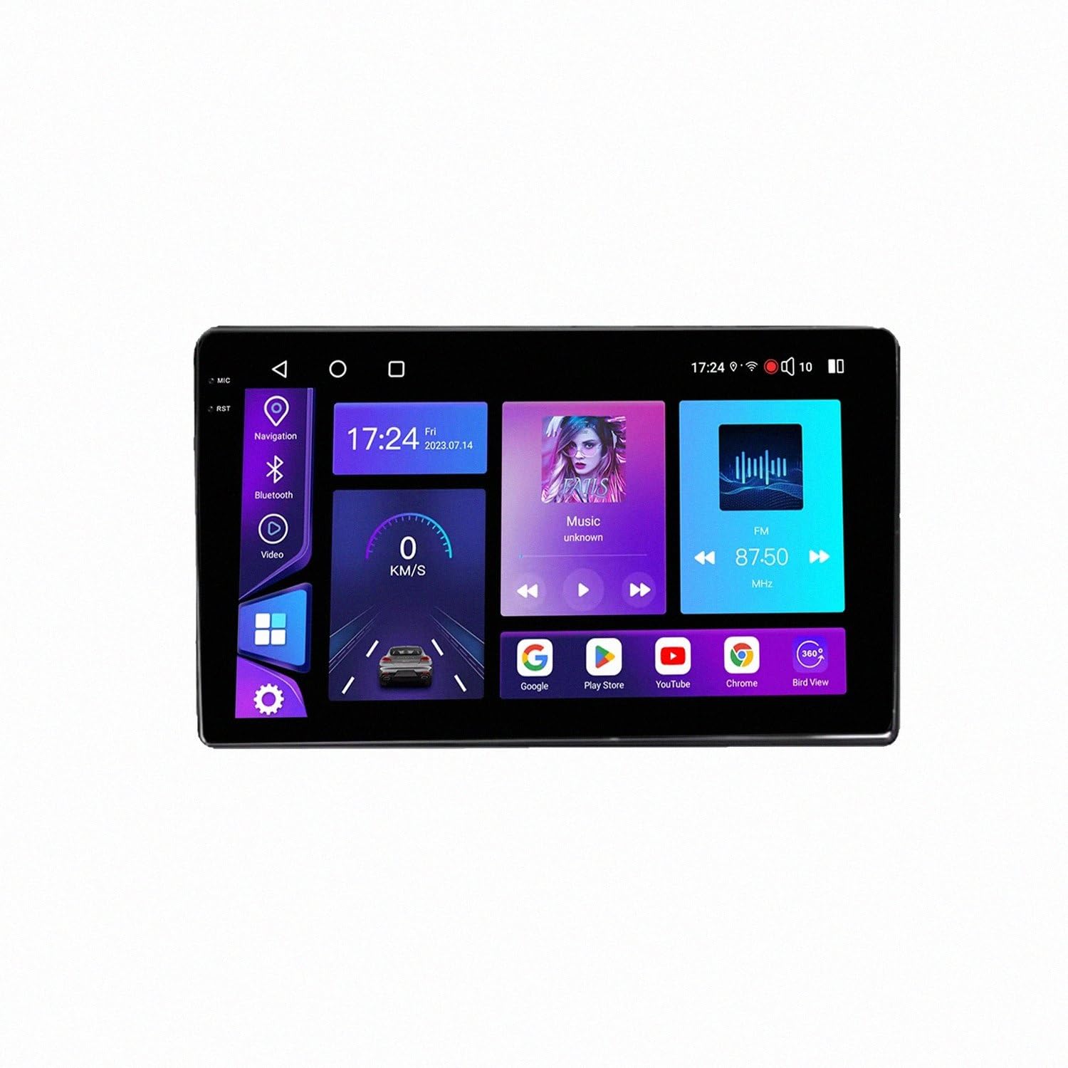 GPS 2 DIN Dodge RAM 3500 Android Auto Pantalla Táctil 4 Nuclear 8
