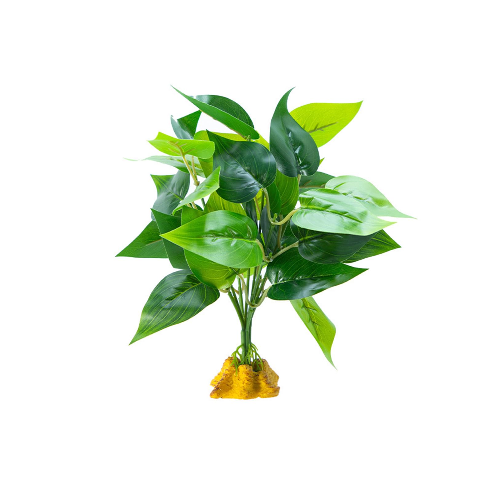 Xjdzineq Reptiles Plant Amphibians Hanging Resins Plant Lizards Terrariums Decoration for Climbing and Basking Hermits Habitat