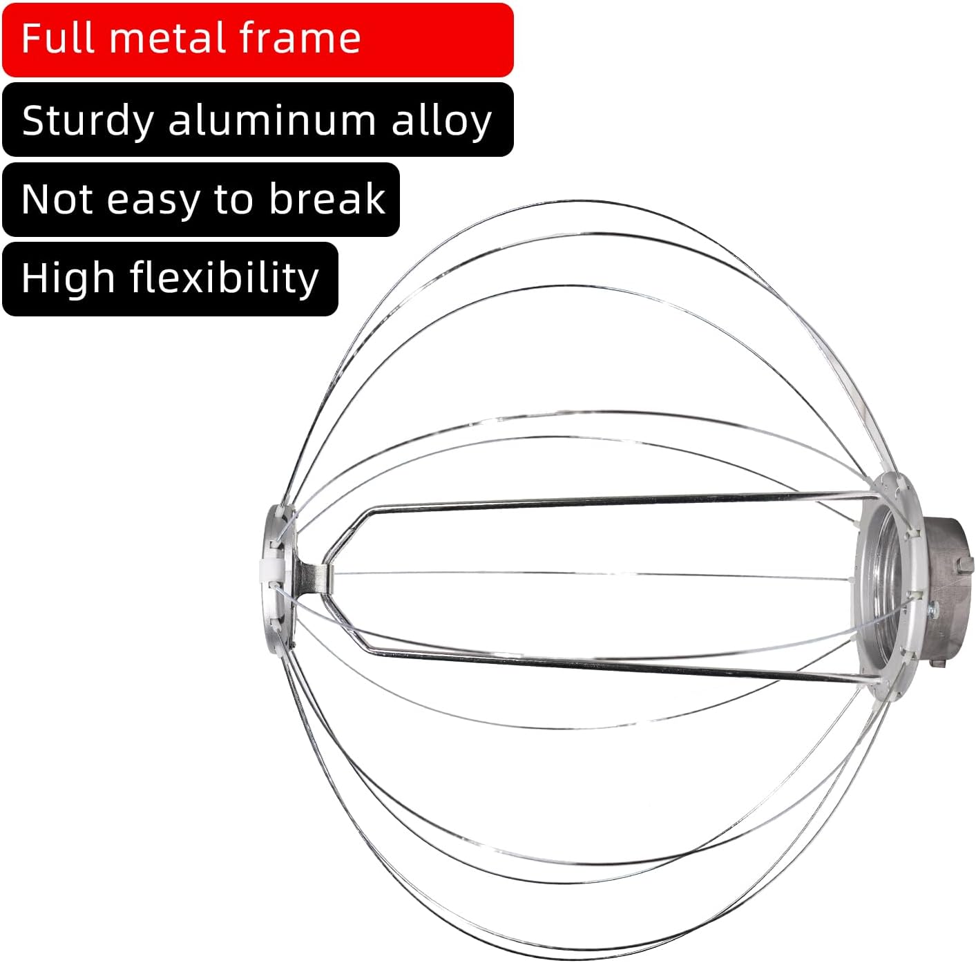 IFOOTAGE Lighting Soft Boxes,LED Continuous Lighting Kit,for Bowns Mount Light,Portrait or Product Photography,Aluminum Alloy Frame,Carry Bag(19.7"/50cm)