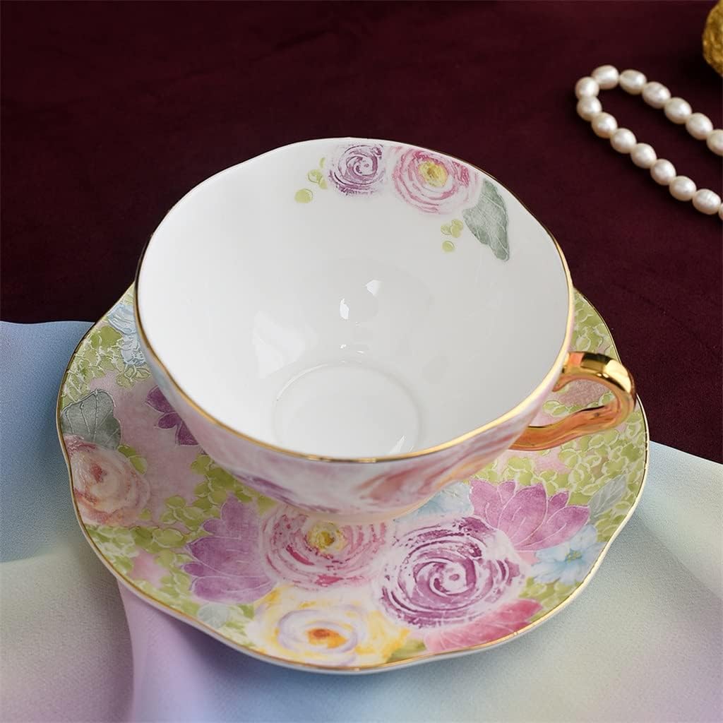 European Cup Coffee Wedding Gift Set After Noon Mugs Cups Tea Of 6(E)