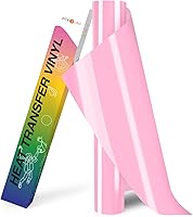 Vista 62 de HTVRONT - Rollo de vinilo termotransferible, 12 in x 8 ft, para diseños en camisetas, fácil de cortar y despegar, color negro, blanco y rojo