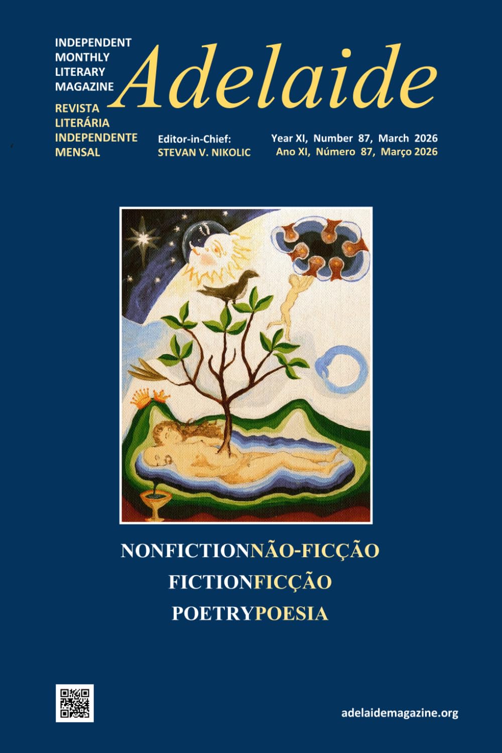Adelaide: Independent Literary Magazine No.87, March 2026