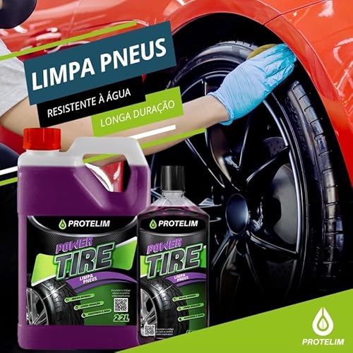 Pneu Pretinho Power Tire 500ml Protelim