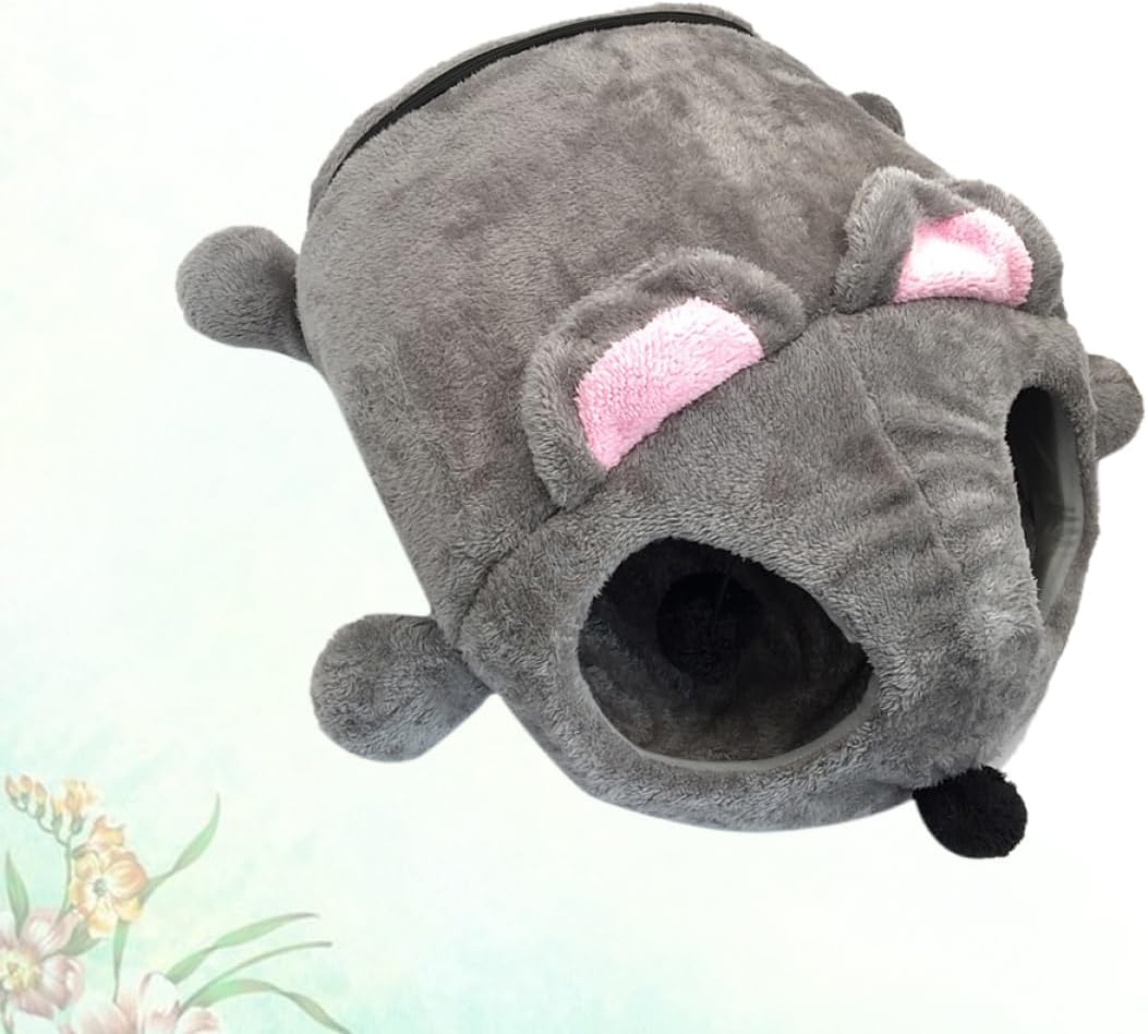 Sosoport 1pc Cozy Cat Nest Toy Multi-Purpose Warm for Cats Dogs and Hamsters Indoor Sleeping Space and Play Area Compact Design for Store Use