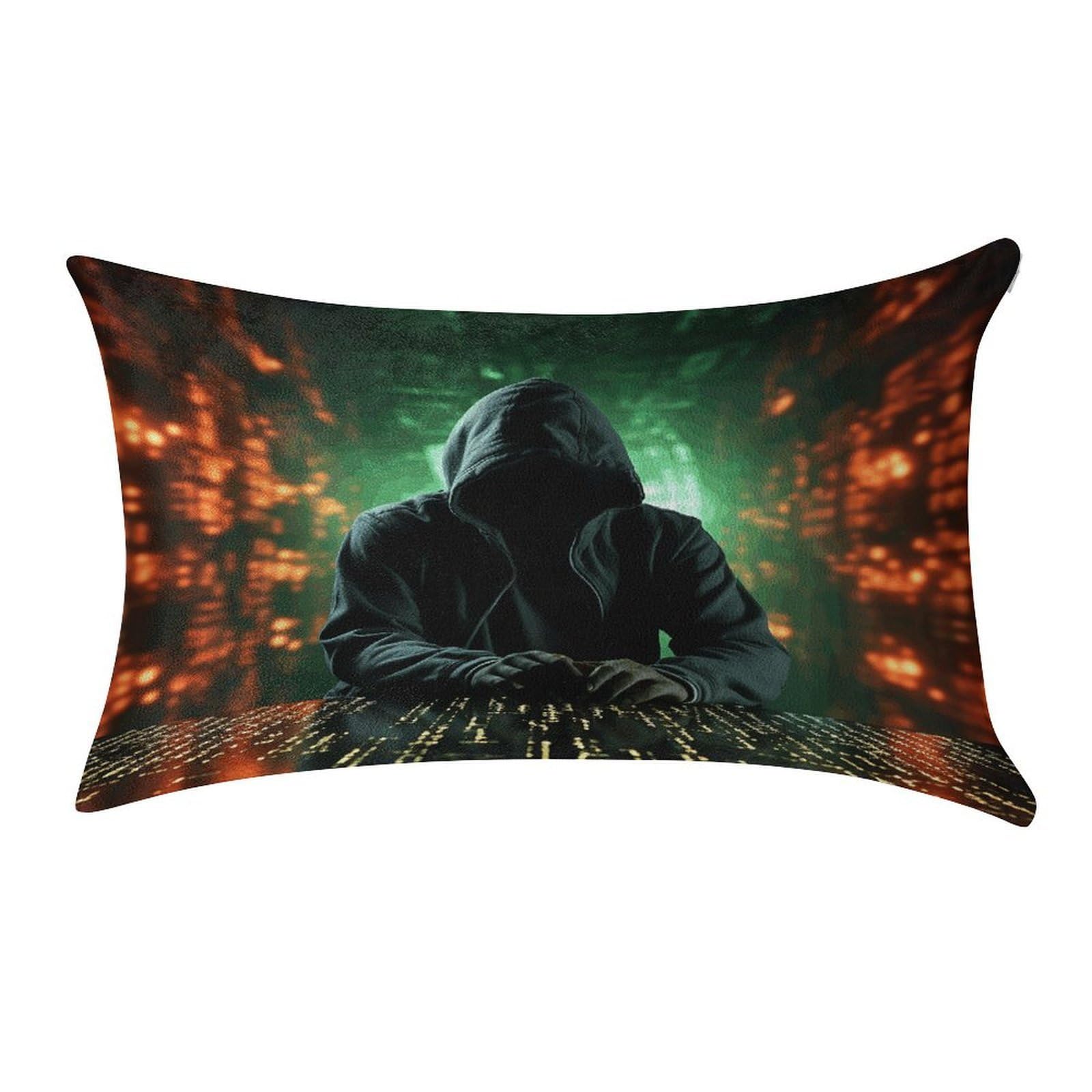 Btcowzrv Style Hacker Attack Pillow Cover Pillow Case Pillowcase