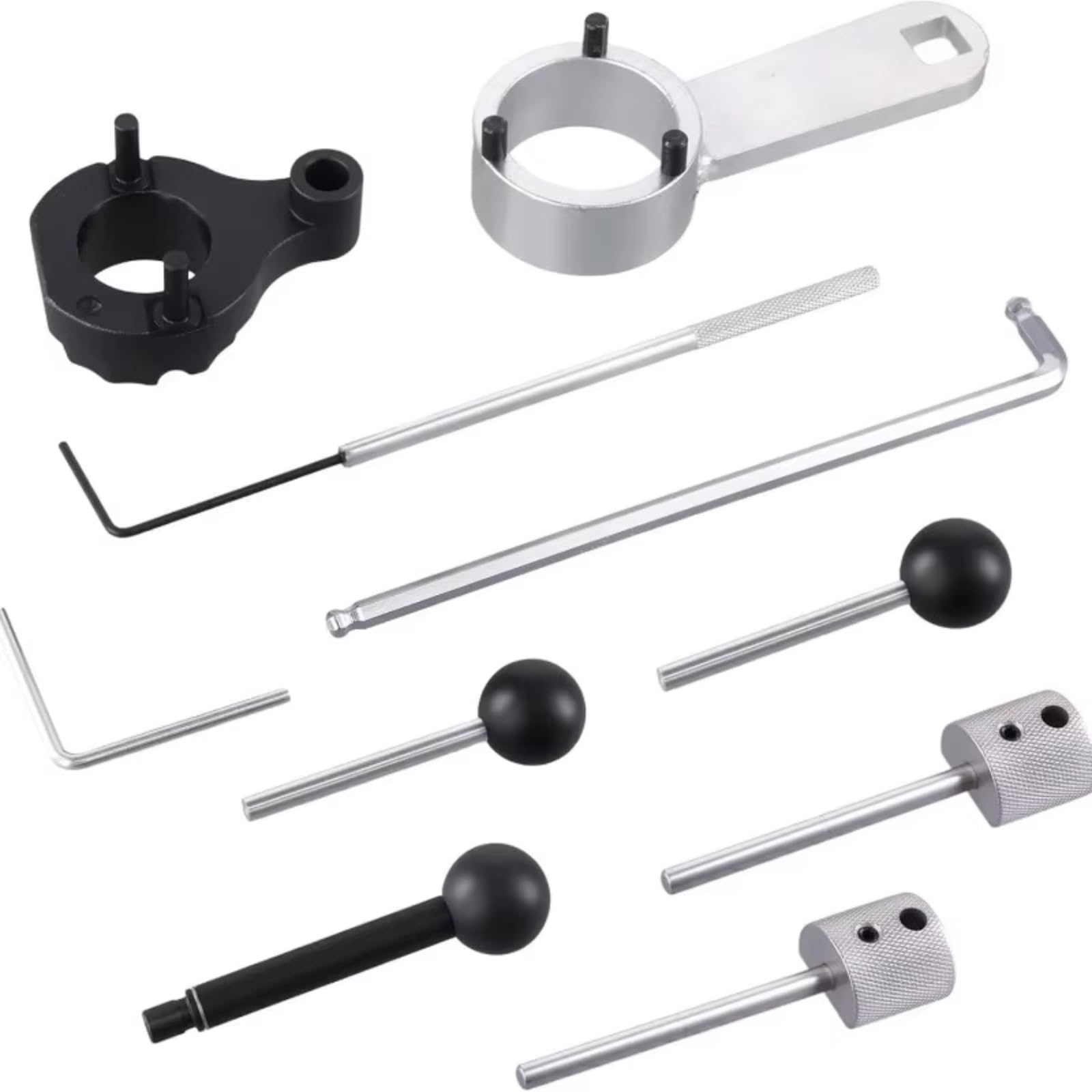 Strumento Bloccaggio Motore Compatibile con Seat per Leon per Alhambra per Leon ST 2010-2017 1.4 1.6 2.0 per TDI CR Motore per Diesel Kit di Strumenti di Bloccaggio della Temporizzazione