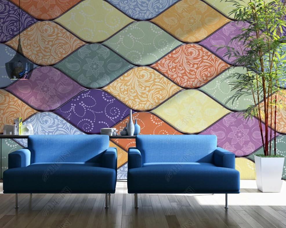 Papier peint intissé 450x315 cm | Poster géant mural design pour salon