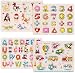 Wooden Peg Puzzles for Toddlers 2 3 Years Old, WOOD CITY Alphabet & Number Puzzles for Kids, 4 Pcs Toddler Puzzles Set - Letters, Numbers, Animals and Vehicles, Learning Toys Gift for Girls and Boys