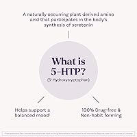 Vista 5 de Natrol Melatonina + ayuda para dormir de liberación temporal de 5 HTP, fórmula de triple acción, calma la mente, duerme más rápido y permanece