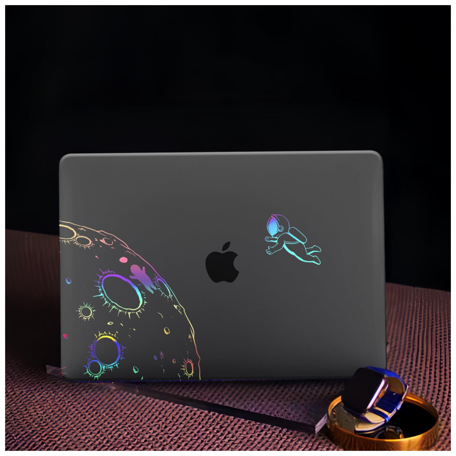 BYCeKe Compatible with MacBook Air 13.6 inch Case 2022-2026 M4 A3240 M3 A3113 M2 A2681,Clear Glitter Matte for MacBook Air 13 M4 Hard Shell with