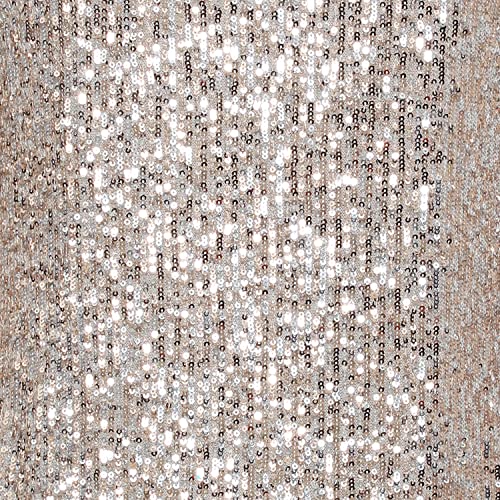 Alex Evenings Women's Size Sequin Blouse, Taupe Plus, 2X #TOP2