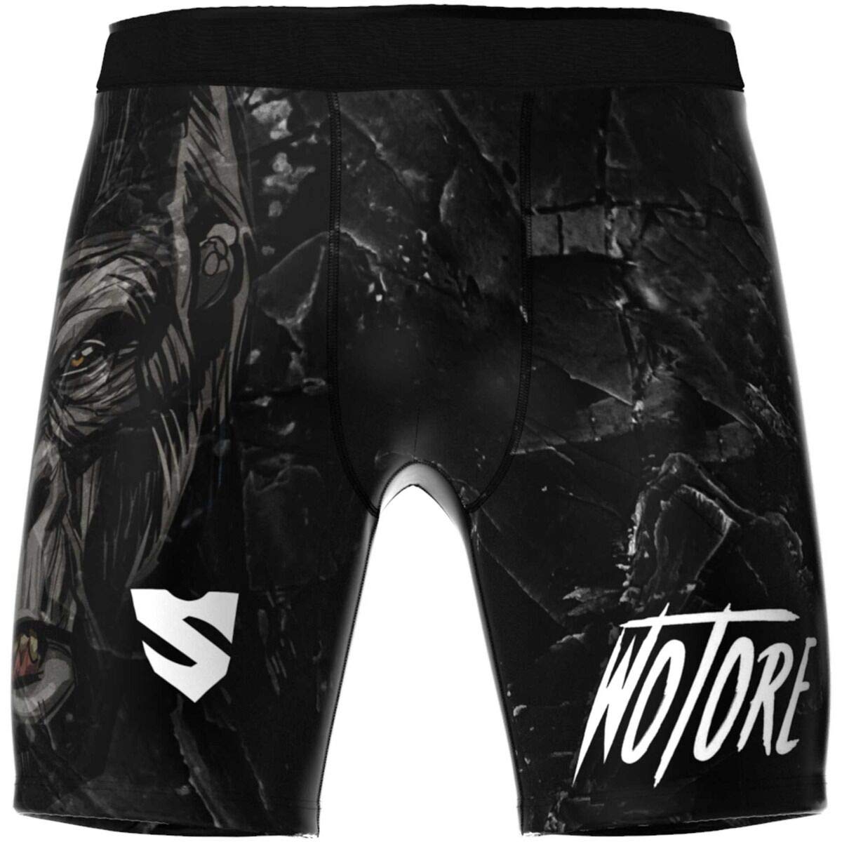 SMMASH Vale Tudo Pantaloncini Sportivi Uomo Boxe MMA BJJ Grappling Krav Maga Kickboxing Muay Thai, Shorts Pantaloni Sportivi Antibatterico Pantaloncini Uomo, Prodotto nell'Unione Europea