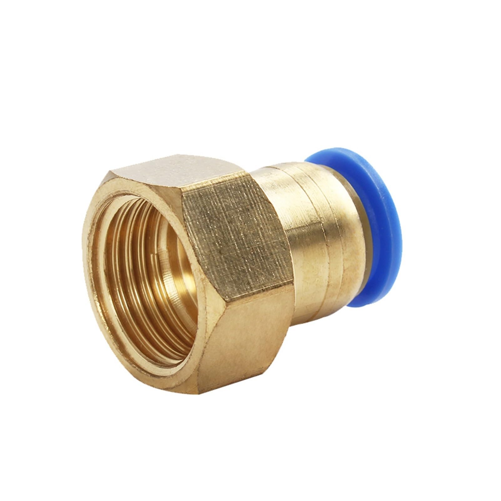 SSIMOO 50 unids/lote conector neumático PCF 4mm-12mm rosca de ajuste 1/8 "1/4" 3/8 "1/2" rosca de tubo de aire hembra accesorio de aire recto kindly (Color : 4-01)