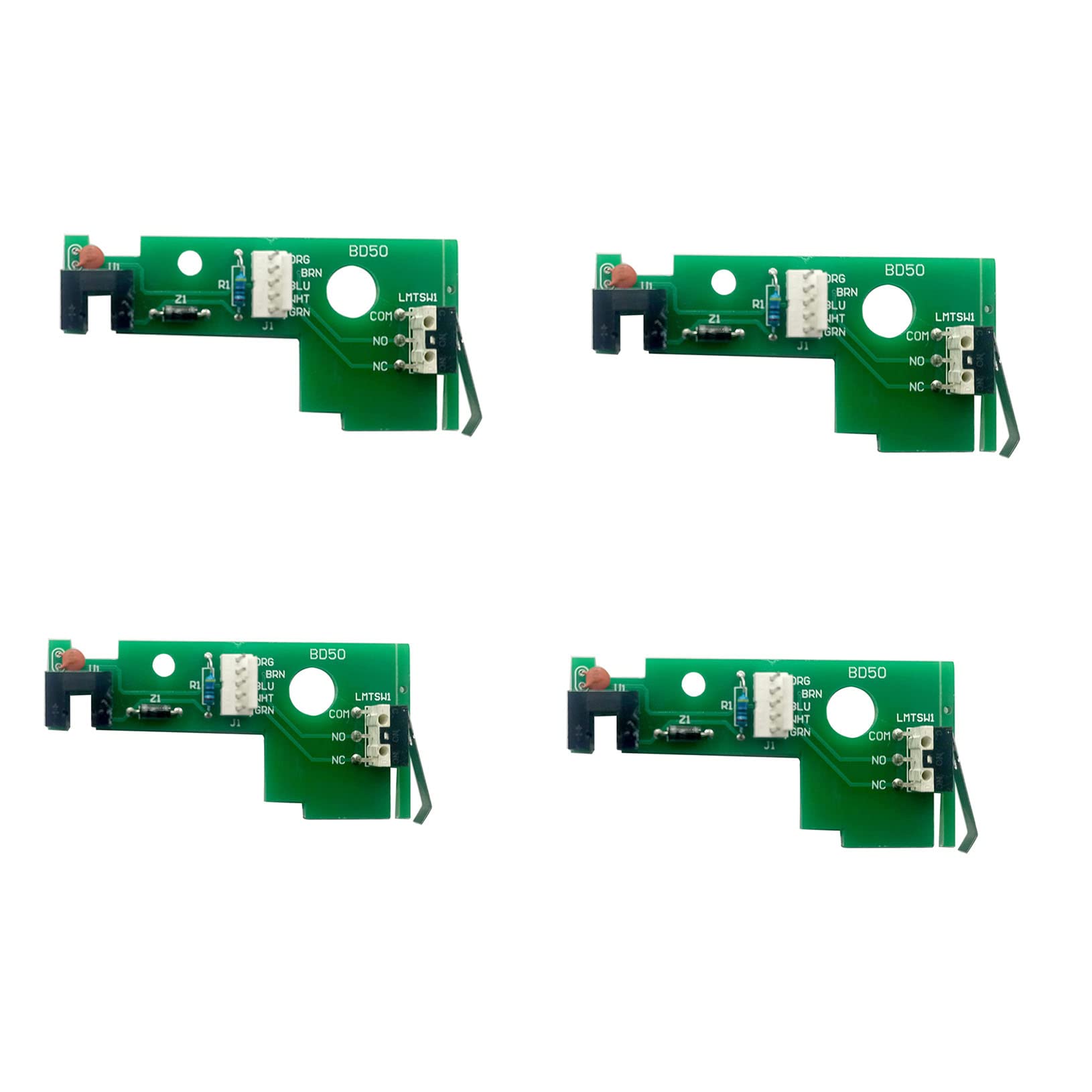 Wauebuly Rev Counter Board Replacement for FM350-352-500-502-600, 2000XL MM500/502 Series Mighty Mule GTO, Green(4 PCS)