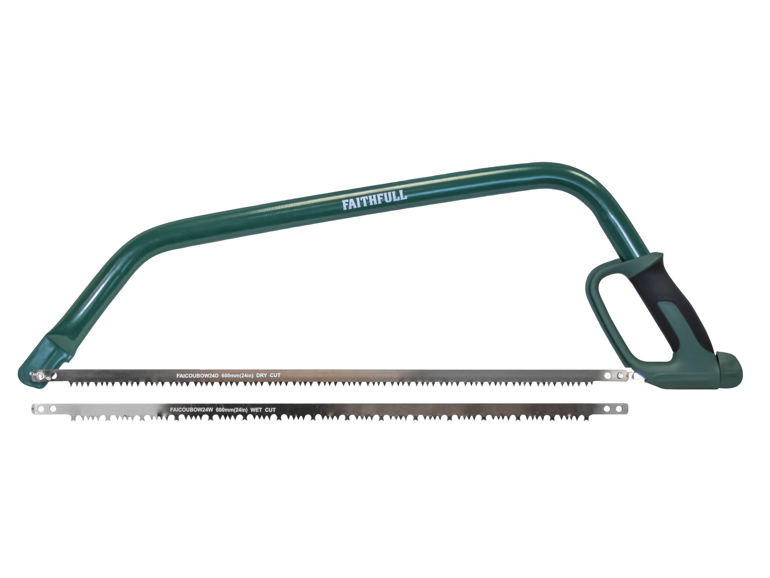 Faithfull Countryman Bowsaw 600mm (24in) 1 x Wet, 1 x Dry Cut Blade