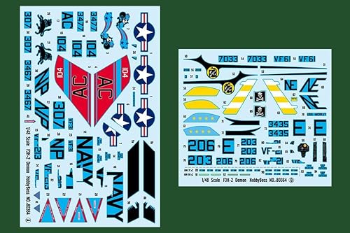 Miniatura 3 de Hobby Boss Kit de construcción de modelo de avión demonio F3H-2