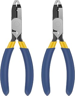 2Pcs Screw Extractor Pliers Heavy Duty Nut and Bolt Removal Tool with Non Slip Handle Quickly Removal of Damaged or Rusted Fasteners for Home Repair Renovation Plumbing