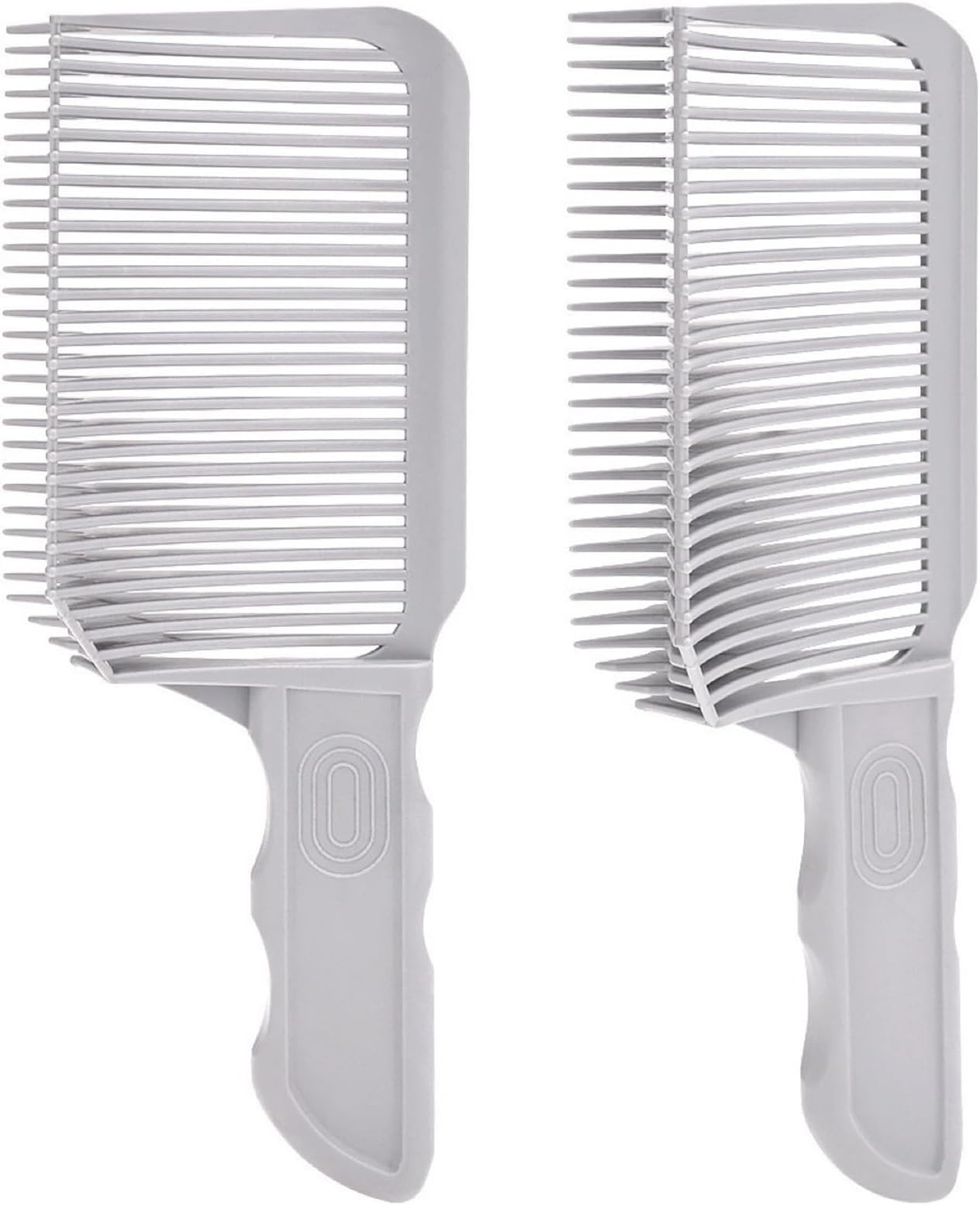 2Pcs Salon Barber Combs for Fading and Blending Positioning Cutter Comb Hair Tools with Ergonomic Handles Hair Comb