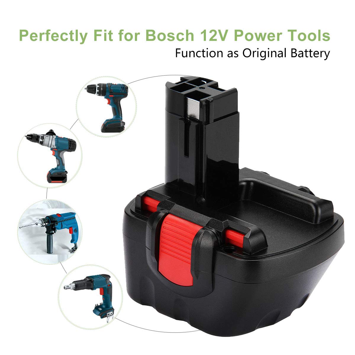 Bosch 12V - Akku Batterie BAT043, BAT045 1500mAh | FixShop