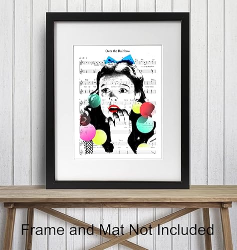 Vista 3 de Somewhere Over the Rainbow Wall Art - Wizard of Oz Gifts - Dorothy Pop Art Poster Print - The Wizard of Oz Decor - Andy Warhol Contemporary Picture