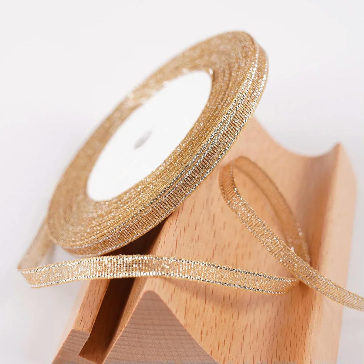 VICIYOO 22 meters/roll 6mm Ribbon DIY Bow Crafts Gift Wrapping Bouquets Party Decor Ribbons