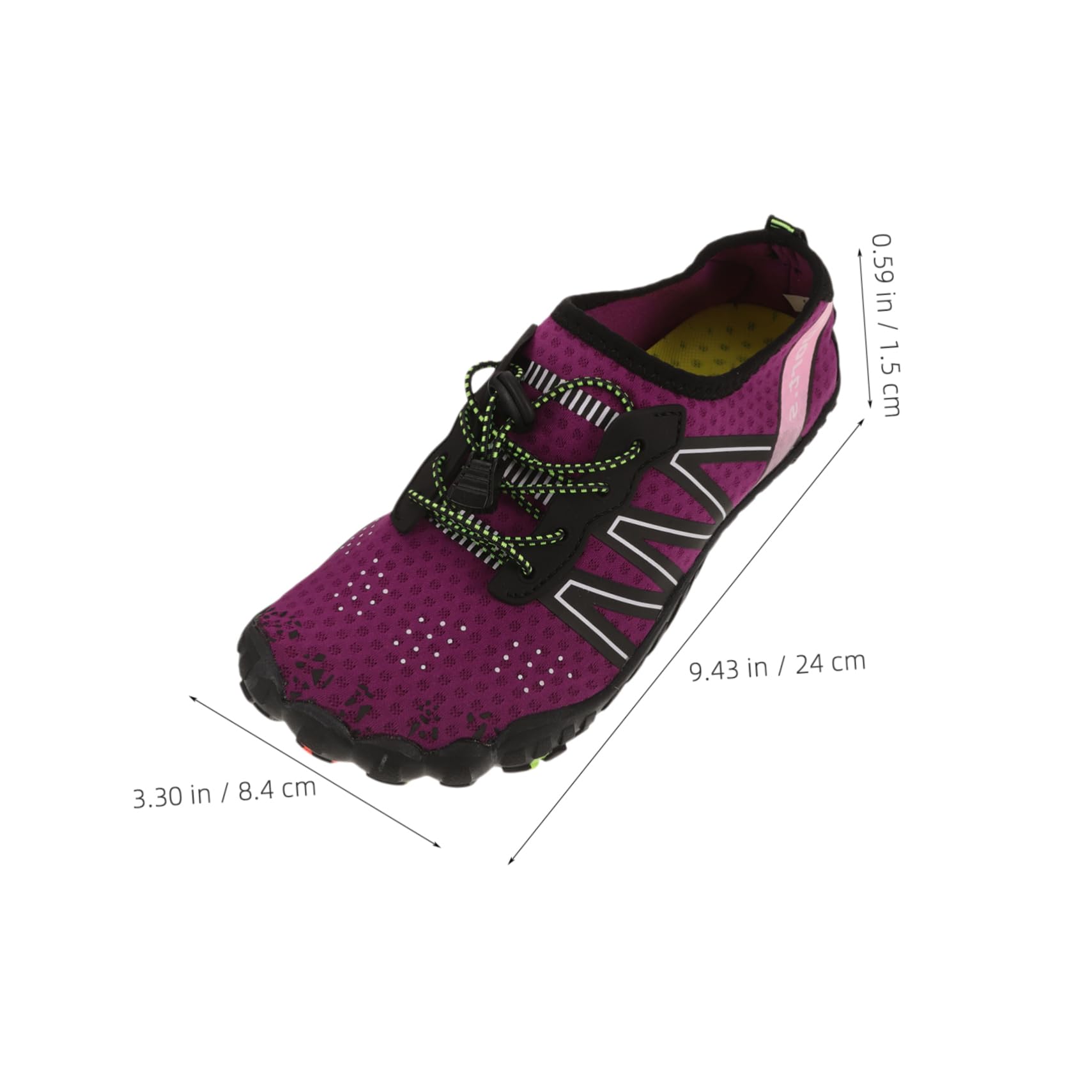 1par Zapatillas De Agua Unisex Secado Rápido Antideslizantes Para Playa y Actividades Acuáticas Zapatillas De Surf y Natación Para Hombres y Mujeres