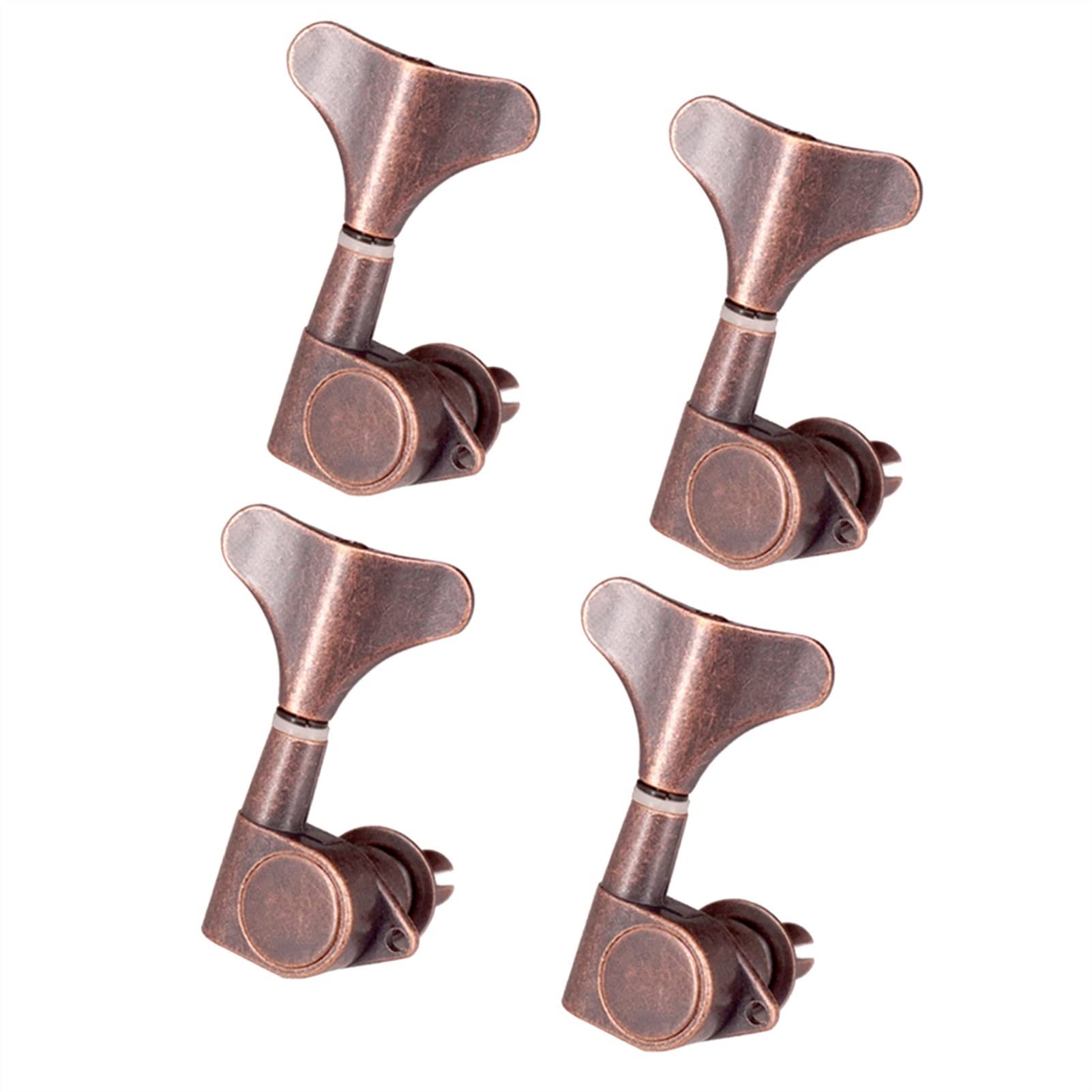 Stimmwirbel Gitarrensaiten 4 Stücke 4r Bass Tuner Maschinenköpfe Tuning Pegs (lila Bronze)