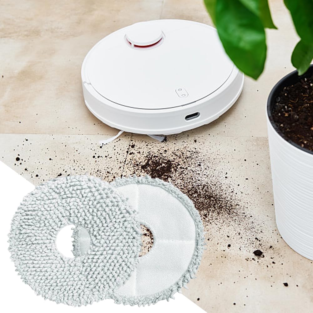 6 Panni Mop Per Robot Dreame L10/L10s - Ricambio Lavabile - Foto 11