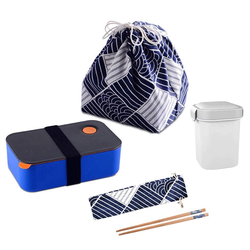 TEHWDE Bundle with FREE Lunch Bag, Divider, Utensils, Chopstick & Fun Lunch Box Notes - Leakproof Lunch BoxesFood Containers Leak Proof Eco Friendly