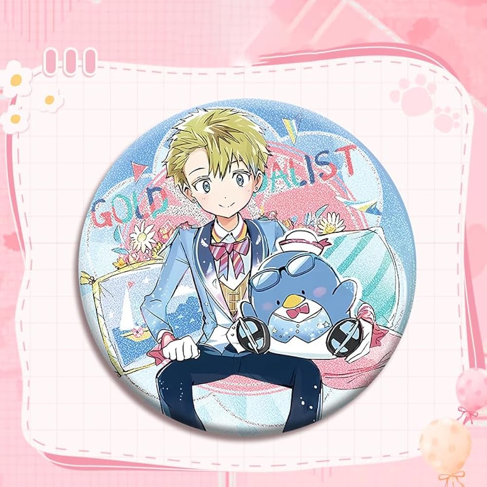 メダリスト くじメイト E-5賞 狼嵜光 缶バッジ メダリスト くじメイト