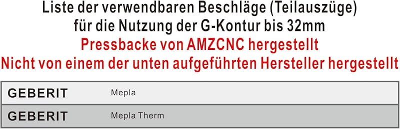 AMZCNC Professzionális Présszerszám G-Kontúr 16-20-26-32 Készlet 180° Forgatható Fejjel Kompozit Csövekhez Kék