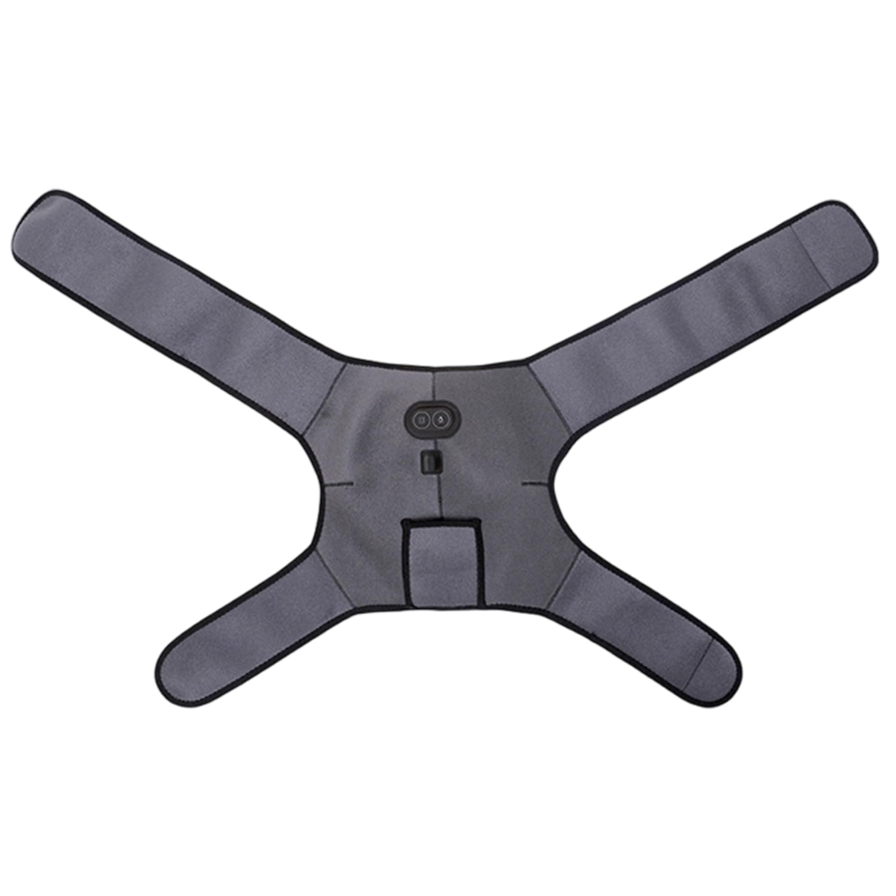 Almohadilla térmica para cadera, masajeador de cadera con calefacción y masaje, almohadilla cálida ajustable, alivio calmante del dolor para articulaciones y músculos, para