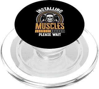 Installing Muscles Please Wait PopSockets PopGrip for MagSafe