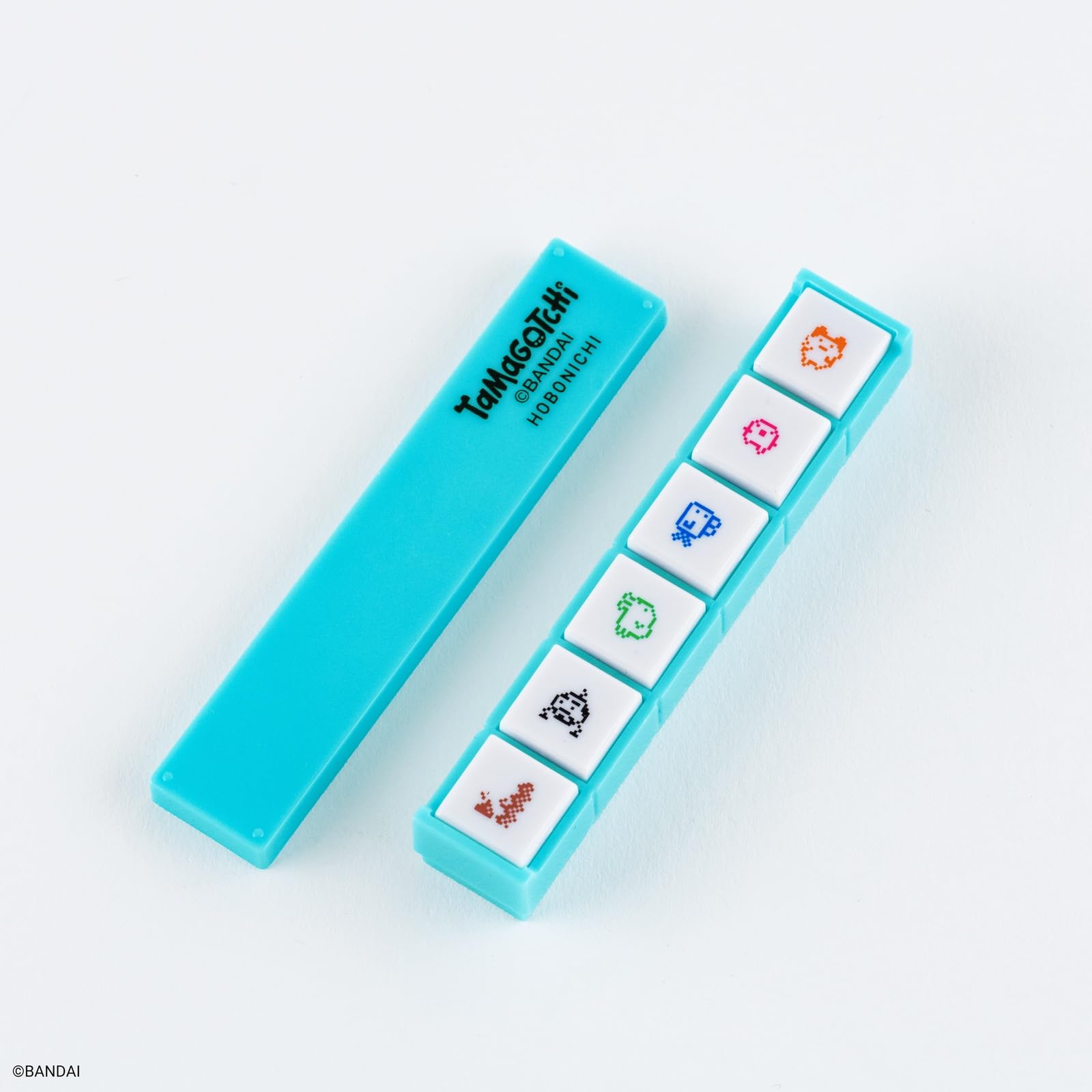 Hobonichi Techo Accessories - Kodomo no Kao x Hobonichi: Pochitto6 - Sello pulsador (Tamagotchi)