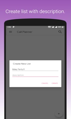 Call Planner
