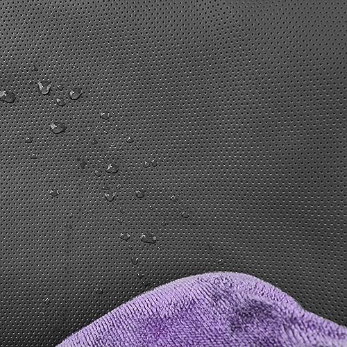 Image of CAR PASS Leather Car Seat Covers High Back Bucket Bling Diamond Front Seats, Waterproof Universal Shining Glitter Crystal Sparkle Fit Model 3 Tesla Model Y, Truck SUV Cute Women Girl, Black Rhinestone
