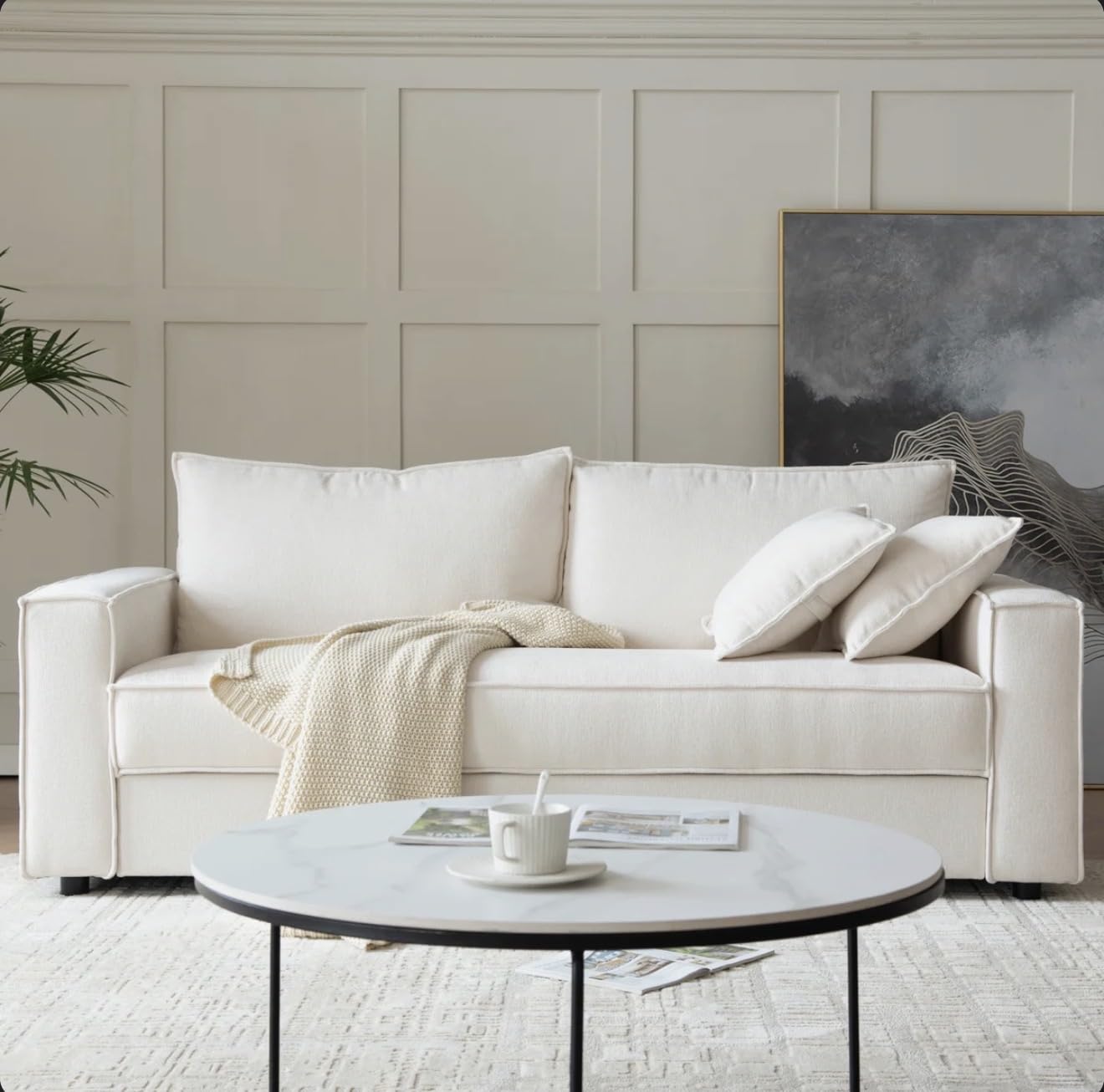 3 Seater Premium Sofa for Living Room| Luxury Seating| | Luxury Seating, Reception Use, 3 Seater-image-19