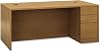 HON 105895RCC 10500 SeriesL Single Ped Desk, Right Full-Height Ped, 72 x 36, Harvest