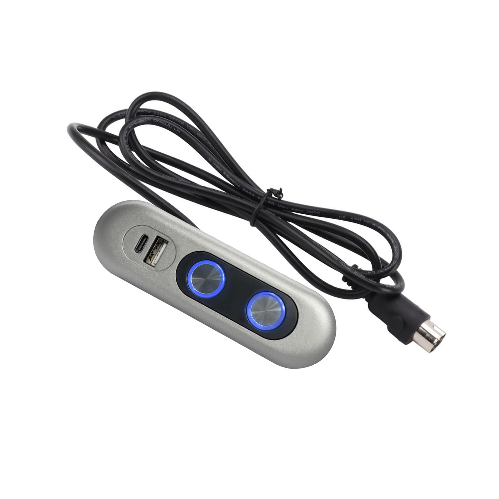 Regolatore Elettrico Per Sedia Reclinabile Con USB – Interruttore A 2 Pulsanti Retroilluminato, Compatibile Universale - 2