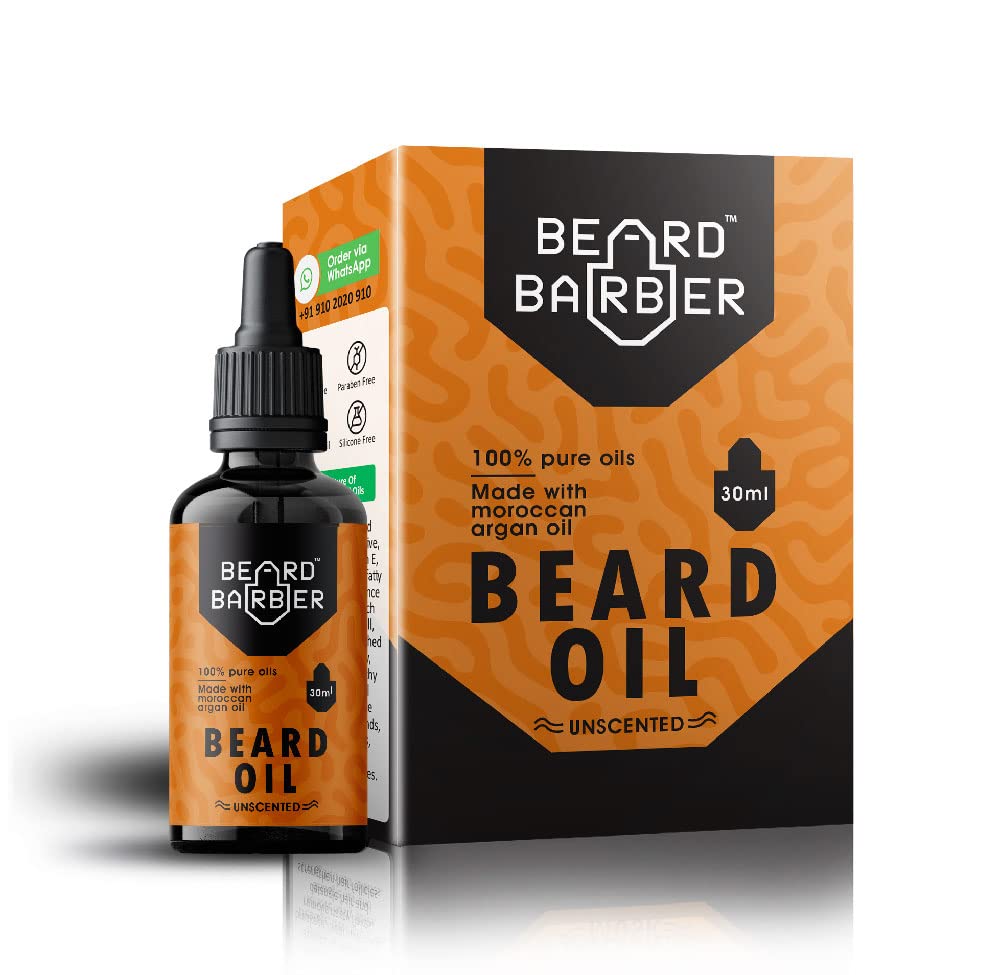 See full amazon price history chart for Beard Barber | Beard Growth Oil | Thicker & longer Beard with MOROCCAN ARGAN Oil, 100% NATURAL & HERBAL 8 Oils with Vit E, Cure Patchy & Ruff Beard ,Split ends, No Paraben/SFS/LLP/Mineral Oil (UNSCENTED) Beard Barber | Beard Growth Oil | Thicker & longer Beard with MOROCCAN ARGAN Oil, 100% NATURAL & HERBAL 8 Oils with Vit E, Cure Patchy & Ruff Beard ,Split ends, No Paraben/SFS/LLP/Mineral Oil (UNSCENTED) (B0BTM11BS7) Amazon Price History, Amazon Price Tracker