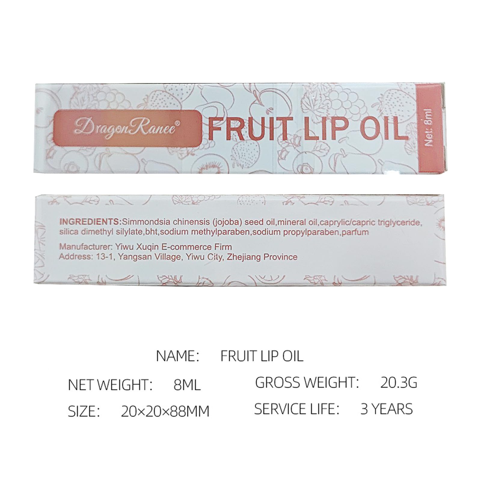 Aceite hidratante para labios, 6 unidades de aceite de brillo labial Plumpimg, bálsamo labial de larga duración, no pegajoso, brillo labial, transparente, incoloro, loción hidratante para labios 9