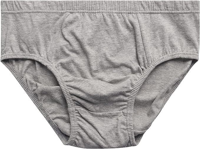 Image of Acumen Men's Underwear Briefs 3-Pack - 100% Combed Cotton, Anti-Bacterial Technology - Premium Ultrasoft Waistband