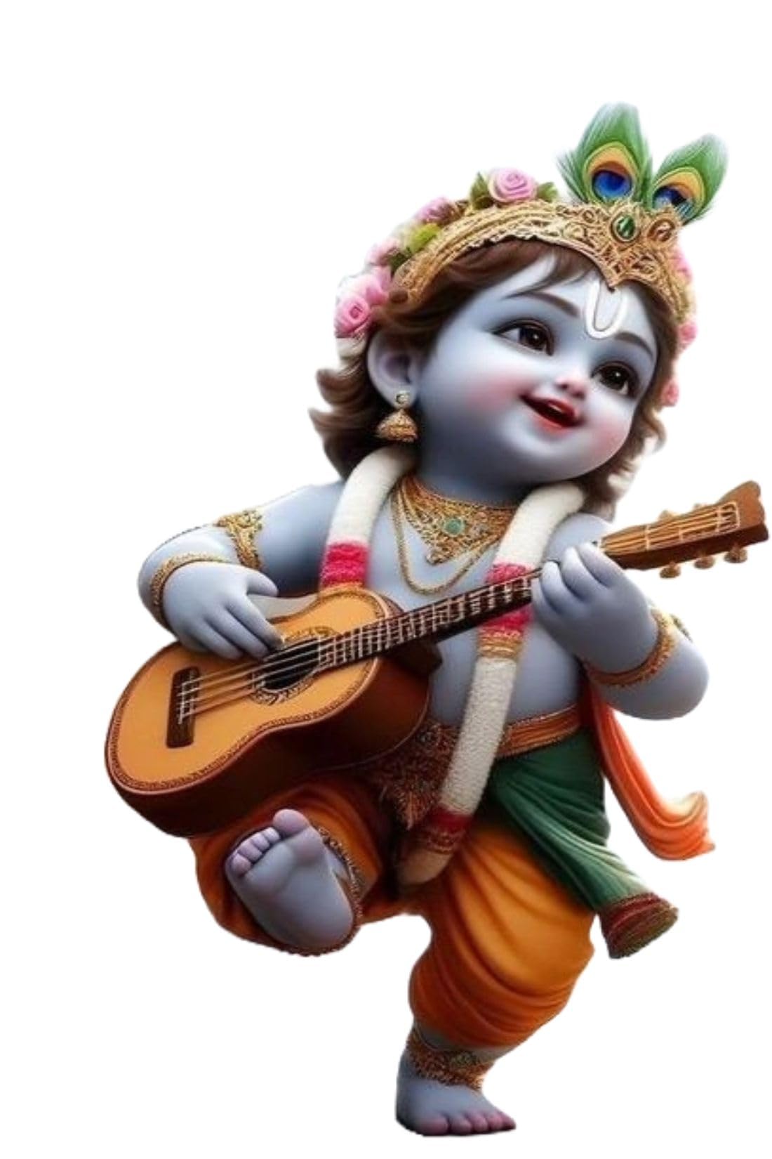 Luxe Decore Quit Baby Krishna Vinyl Wall Sticker for Kids Room, Bedroom, Living Room, (Size -30 Cm X 45 Cm) (B0D7MTGJB2) Amazon Price History, Amazon Price Tracker