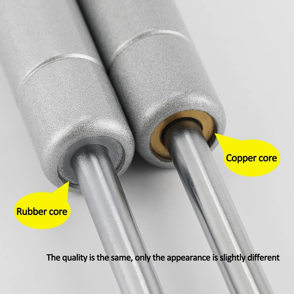 Cabinet gas spring support rod, Pack of 4 10 inches Gas Struts Springs Lift Support for Cabinet Toy Box Locker(Rubber Core,250N)