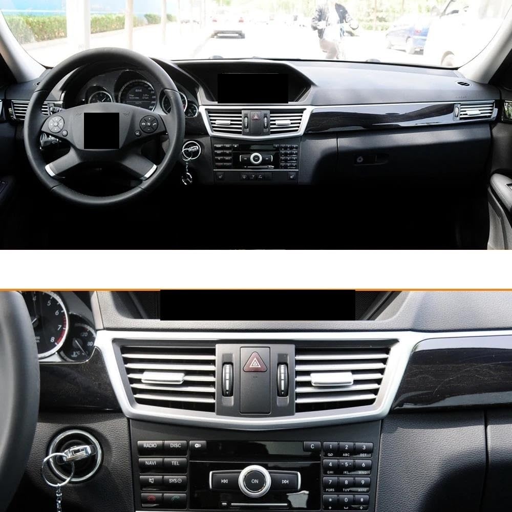 Dla Mercedesa Dla Benz Klasy E Sedan W212 2009-2012 Samochód Przód Lewa Prawa Środek Klimatyzacja Wylot Klimatyzacja Wylot Kratka Samochód Klimatyzacja Wylot Klips(Central-Left)