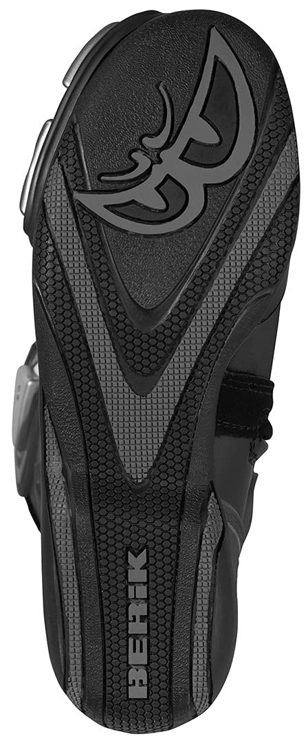 Berik Losail wasserdichte Motorradstiefel, 47 | Wasserdicht