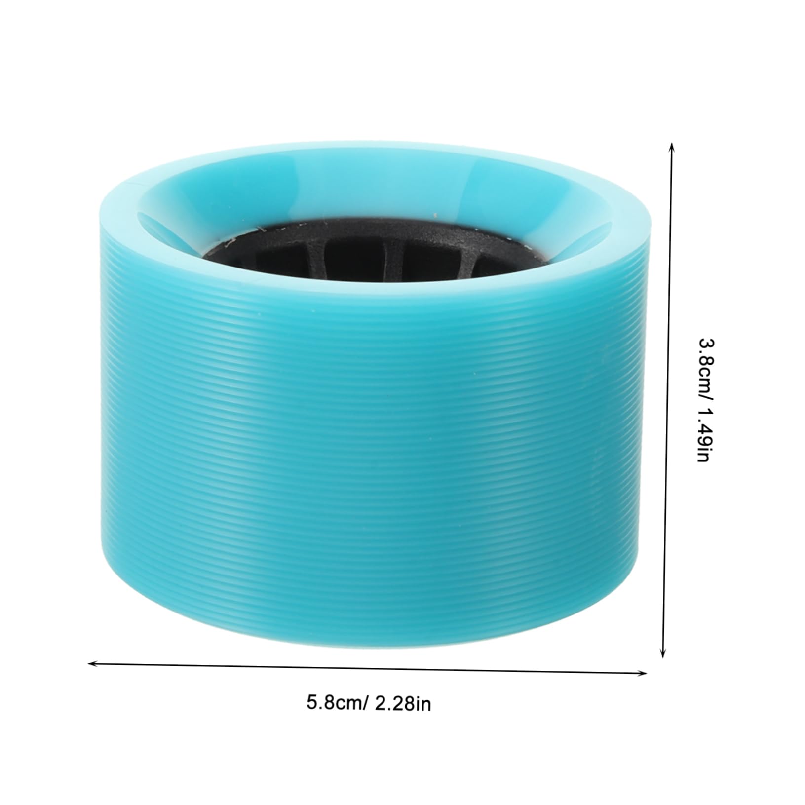 BESPORTBLE Outdoor Roller Skating Wheels 4 Pack Replacement Wheels 95a Pu for Surfaces