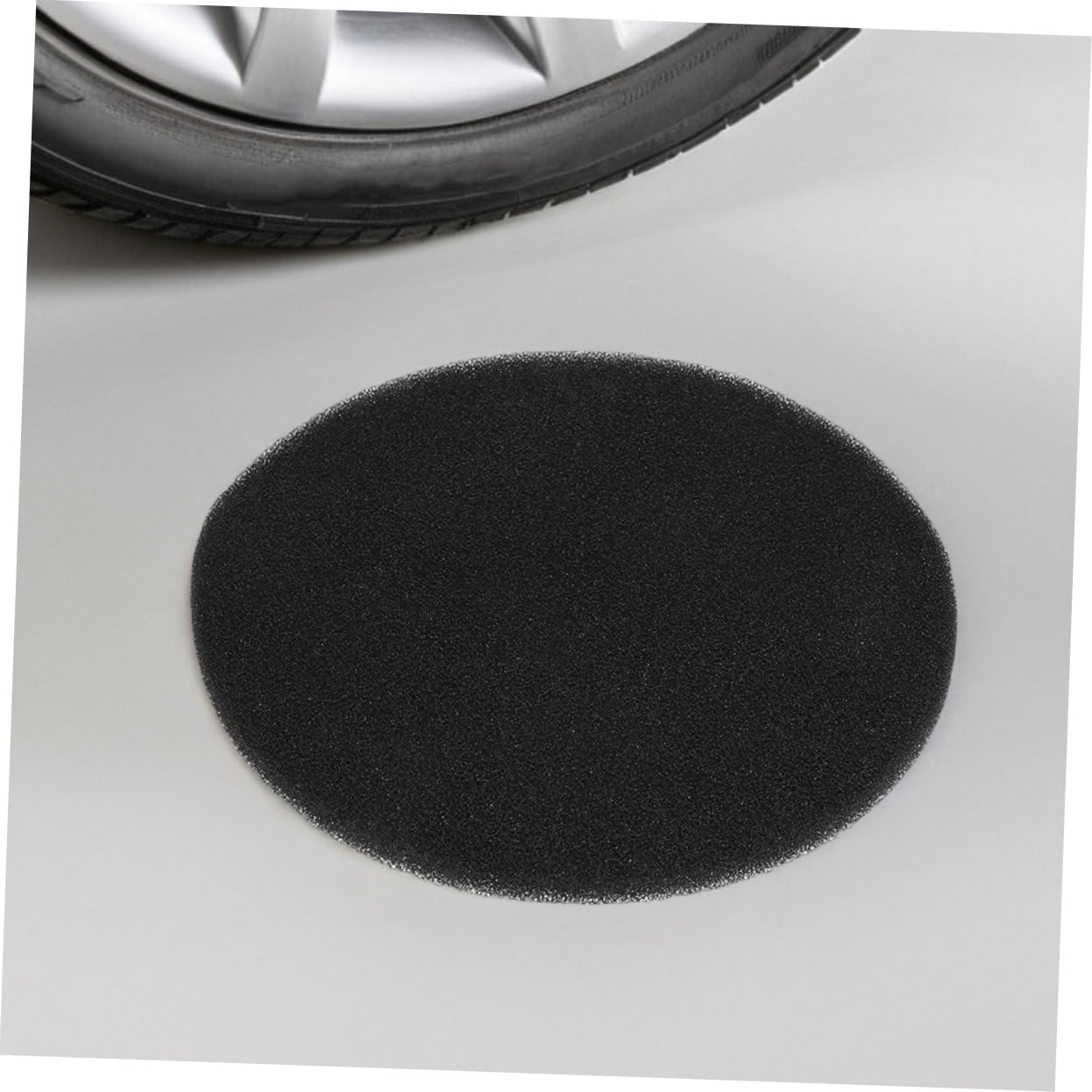 SOLUSTRE 3pezzi Tappetino Anti-schizzi per Vaschetta di Raccolta Olio Tappetino Antispruzzo Rotondo per Cambio Olio della Trasmissione Auto Resistente all Alte Temperature