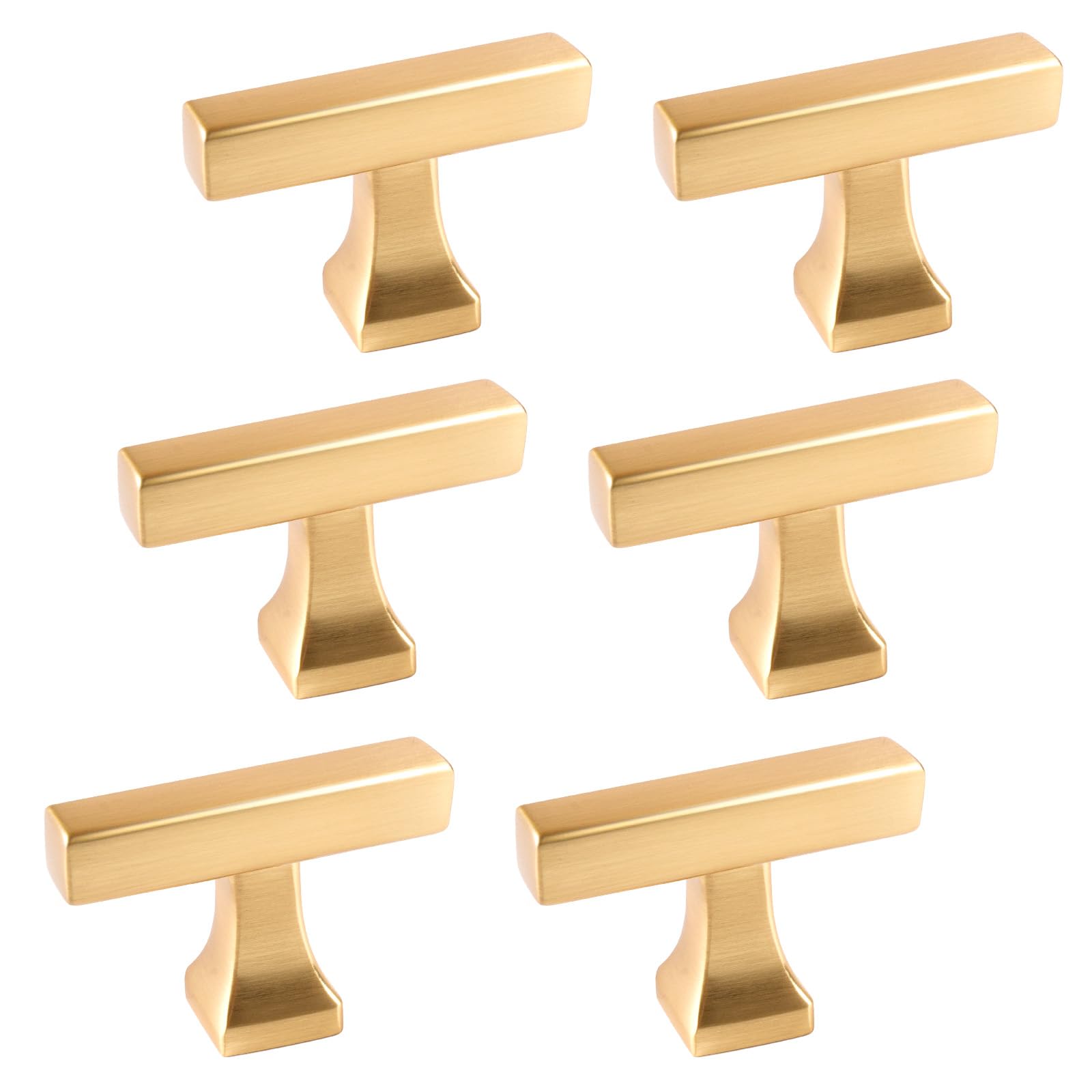 NEGS-2inch Gold Handles for cabinets Gold Kitchen Cabinet Handles Suitable for Cabinet Pulls Drawers Workstations Bathroom Dressers Shoe Cabinets